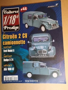 HEFT AUTOS 1/18 PRESTIGE NR. 44 CITROEN 2CV TRUCK - Bild 1 von 1