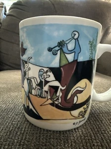 Chaleur Master Collection D. Burrows Pablo Picasso Mug, Joie de Vivre, 16oz - Picture 1 of 6