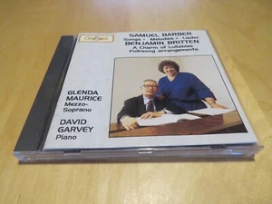 SAMUEL BARBER - Songs/BRITTEN - A Charm Of Lullabies - CD - 1989 -Maurice/Garvey - Picture 1 of 3