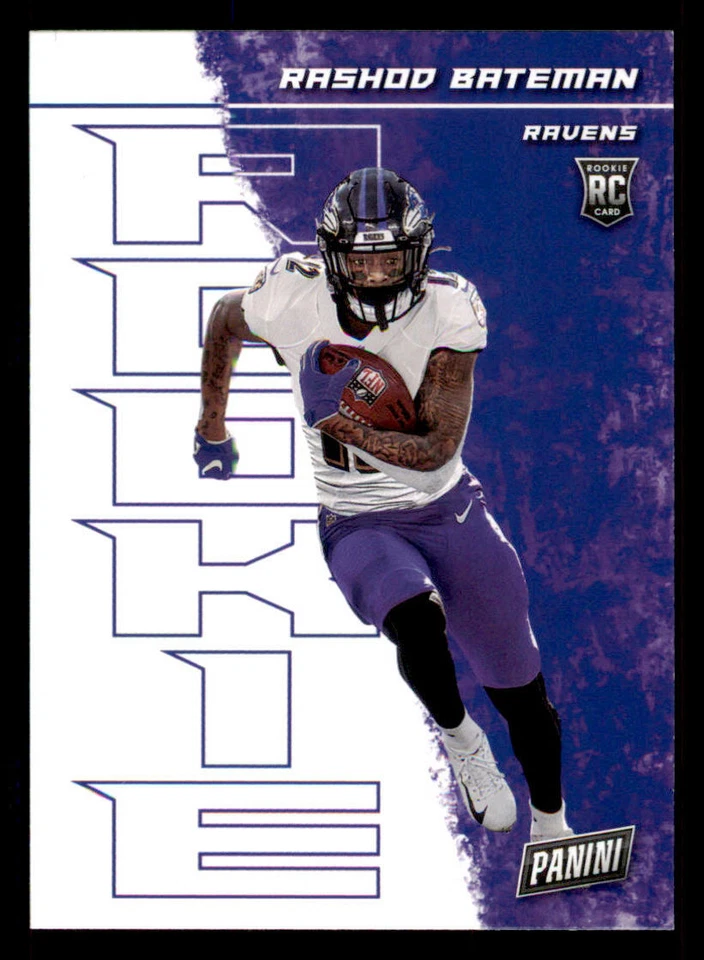 2021 Panini Player of the Day #72 Rashod Bateman (ref 236479) - Image 1 of 2