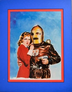 COMMANDER CODY / RADAR MEN FROM The MOON PRINT Pro Matted Basil Gogos art - Picture 1 of 1