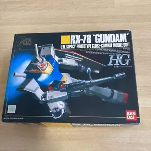 1/144 HG RX-78 Gundam "Mobile Suit Gundam" Japanese Toy - Picture 1 of 5
