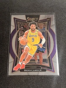 2024-25 Panini Select - Concourse Bronny James #90 (RC) - Bild 1 von 2