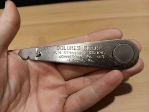 Dolores Cigars W. H. Strauss & Co Inc. Johnstown & Altoona PA Cigar Box Opener  - Picture 1 of 6