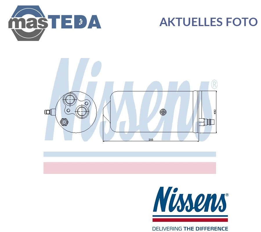 95263 TROCKNER KLIMAANLAGE NISSENS FÜR AUDI A8,4D8 4.2L,2.8L,3.7L,3.3L,6L - Image 1 of 4