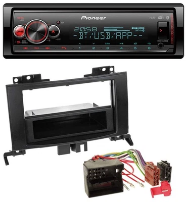 Pioneer Bluetooth USB MP3 DAB Autoradio für Mercedes Sprinter ab 06 Rubbertouch - Bild 1 von 4