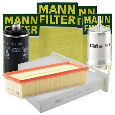 Kit de filtro de aceite de motor de combustible de cabina de aire Mann-Filter para Volkswagen Eos Foto 1 de 2