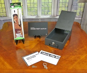 Grand Theft Auto IV Bankers Lock Box GTA 4 Safety Deposit KEYCHAIN Faceplate ART - Picture 1 of 6