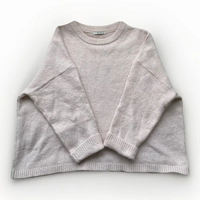 Tu Woman Pink Knit Jumper Size 18 Soft Wool Blend Cosy Winter Warm Pullover - Image 1 of 3