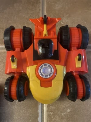 Marvel Avengers Remote Control Iron Man Stunt Car 49MHz, LED, 360 Degree STUNTS! - Image 1 of 4