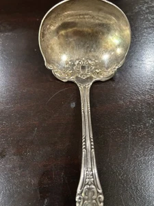 W.M.A  ROGERS LADLE FLORAL PAFEB72.01 - Picture 1 of 5