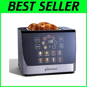 Advanced Touch Control Toaster - 8 Bread Types, 7 Setting Modes, Stainless Steel - Picture 1 of 9