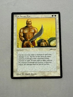 MTG Eye for an Eye Arabian Nights Magic the Gathering - Image 1 of 2