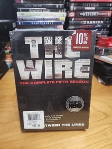 The Wire: The Complete Fifth Season 5 Five (DVD, 2008, 4-Disc Set) Brand New - Picture 1 of 6