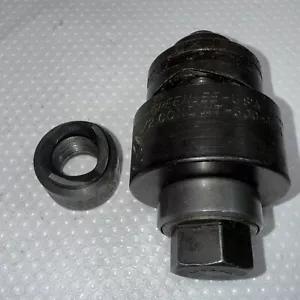 Greenlee USA 1-1/2” & 3/4" Knock Out 5004061 & 5006972 Punch Tools - Picture 1 of 7