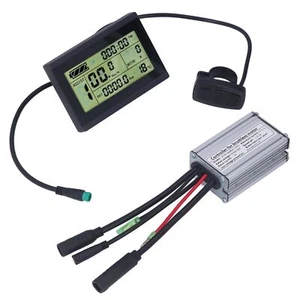36/48V Brushless Controller & LCD Display & Throttle Kit For Electric Bike FD - Picture 1 of 24