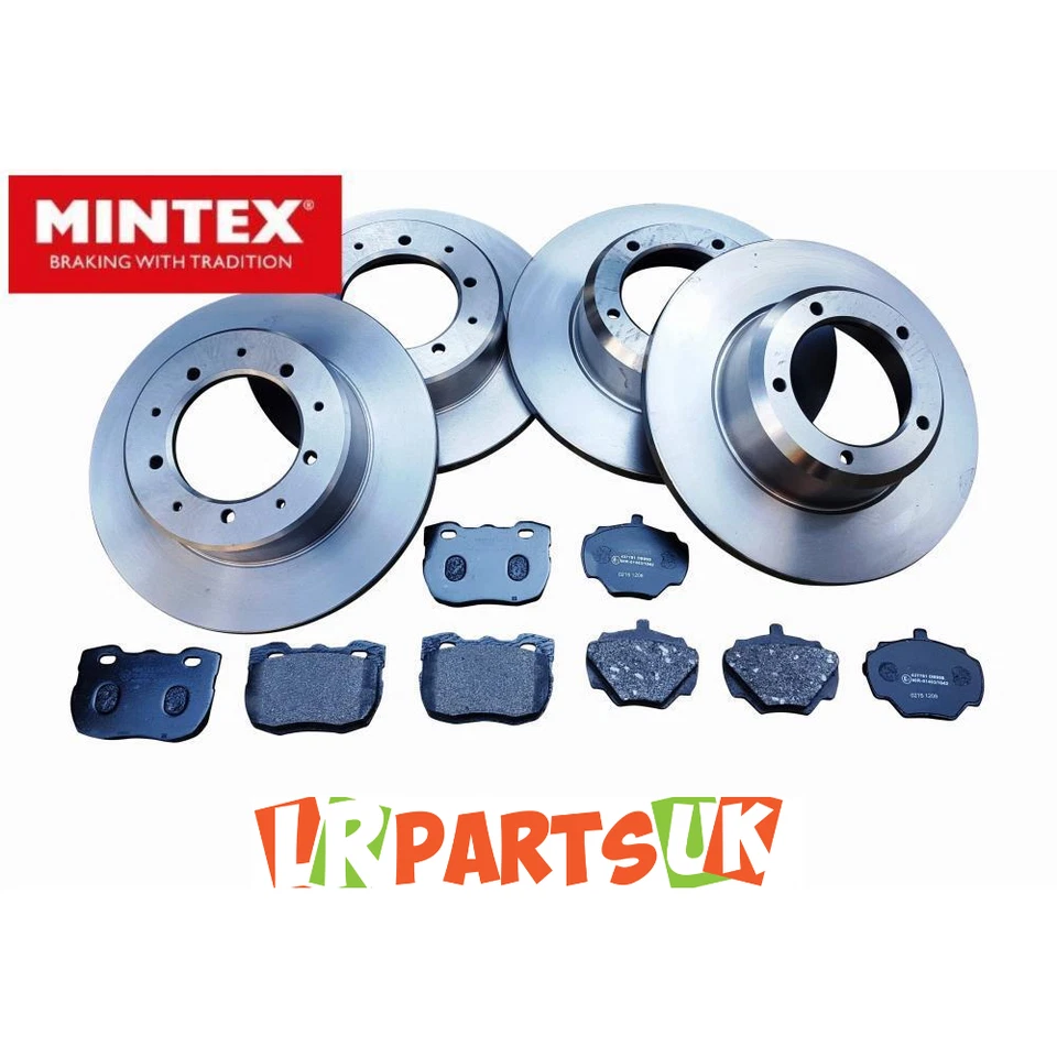Discos de freno delanteros y traseros y pastillas de freno MINTEX 300tdi TDCi K11 Foto 1 de 1