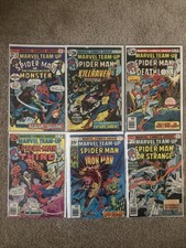 Marvel Team-Up 36 45 46 47 48 50 Marvel Comics (Vol 1) Lot Set Run