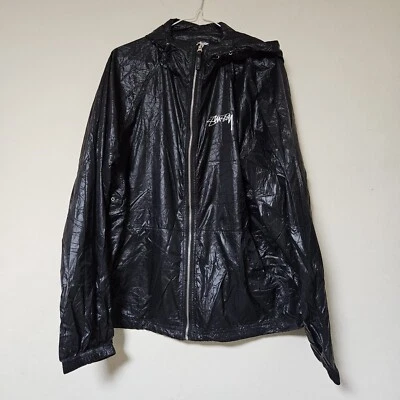 Stussy Beach Shell Wrinkled Naylon Jacket - Image 1 of 4