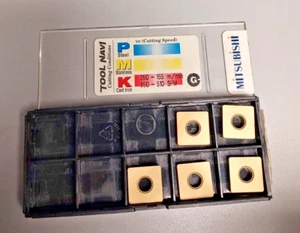 Materiales Mitsubishi: Inserto de torneado-SNMA120408 UC5015, SNMA432, paquete de 5 - Imagen 1 de 3