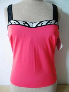 DESSOUS DESSUS Tankini Oberteil Top + eingearbeiteter BH + verstellbare Träger - Bild 1 von 10