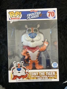 ⭐️ Funko Pop! Iconos publicitarios - Figura de vinilo de 10 pulgadas Tony the Tiger #70 - Imagen 1 de 6