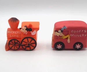 Vtg Disney Goofy's Delivery Truck Mickey's Loco Children's Squeak Toys by Danara - Picture 1 of 5