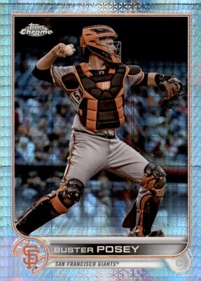 2022 Topps Chrome - Buster Posey #95 Prism Refractor - Image 1 of 2