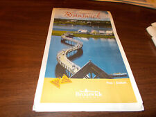 2007/08 New Brunswick Province-issued Vintage Road Map 