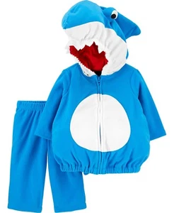 Carter's Halloween Costume Little Shark Baby Boy or Girl Size 12 Months NWT - Picture 1 of 3