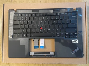 5M11C47904 New Genuine Lenovo ThinkPad T14s Gen 2 20XF 20XG Palmrest Keyboard - Afbeelding 1 van 3