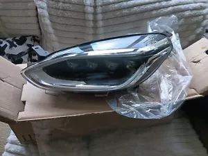 NEW GENUINE UK FORD FIESTA ST MK8 FULL LED PASSENGER SIDE HEADLIGHT 2017-2021 - Picture 1 of 15