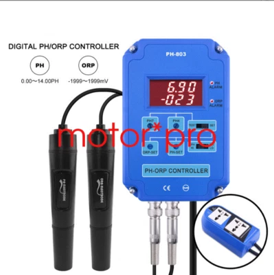 2 In 1 PH ORP Controller WiFi Output Power Relay BNC Probe Fit Spa Hydroponics - Image 1 of 4