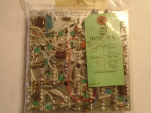 COLLINS RADIO A-5 GENERATOR CARD  554-1623-000    NEW SURPLUS  - Imagen 1 de 2