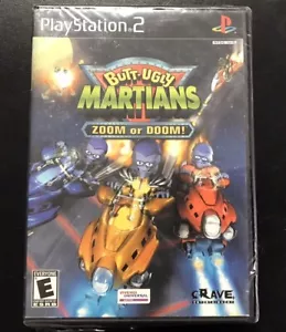 Sony PlayStation 2 Butt-Ugly Martians Zoom or Doom Sealed - Picture 1 of 2