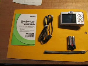 Canon PowerShot A1300 Digital Camera 16MP, silver - Picture 1 of 5