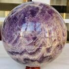 7120g Natural Dream Amethyst Quartz Crystal Sphere Ball Healing