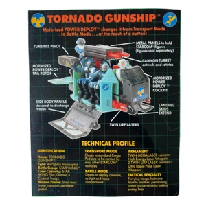 Vintage Starcom Tornado Gunship Technical Profile aus OVP - Bild 1 von 1