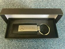 Mercedes Benz Nickel Plate "New" Key Ring / Chain with Free Gift Box