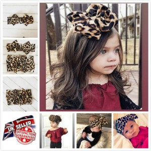 leopard print headband baby