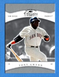 2001 Donruss Classics #24 Tony Gwynn San Diego Padres