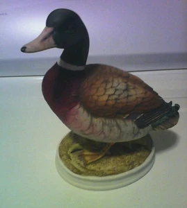 Male Mallard Duck Figurine  Signed By Andrea - Picture 1 of 11