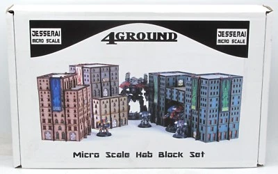 4Ground MSS-JES-S2 Hab Block Set (Micro Scale) Building Complex Terrain Scenery - Image 1 of 4