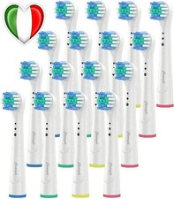 Testine di Ricambio per Oral B Confezione da 16 Testine di Spazzolino da Denti