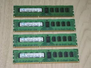 Samsung 16GB 4x 4GB DDR3-1333 PC3L-10600R ECC Memory M393B5273CH0-YH9 - Picture 1 of 1