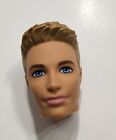 Barbie Ken Head Only Fashionistas Blonde Molded For Replacement Or Ooak Doll