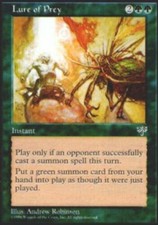 Lure of Prey ~ Lightly Played Mirage MTG Magic UltimateMTG Green Card