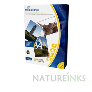 100 Blatt Mediarange 135 gsm Glanz A4 Tintenstrahl Fotopapier MRINK107 - Bild 1 von 1