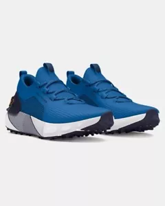 NEW Men's $140 UNDER ARMOUR UA Phantom Golf Shoes Photon Blue Midnight Navy 12 - Picture 1 of 8
