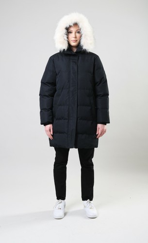 CANADA GOOSE Parka esterno artico alla moda antracite donna premium resistente all'acqua (NERO)